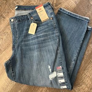 Levi's Plus Size Mid Rise Boyfriend- Size 22W